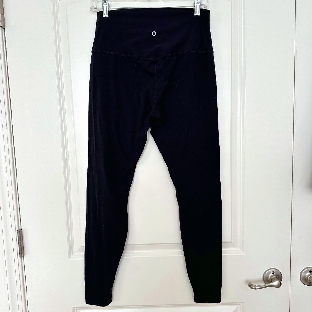 Lululemon High Rise Size 10 Black Align Pant